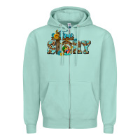 Seafoam true story jesus and mary wıth god Zipper Hoodie - AdoDesignShop