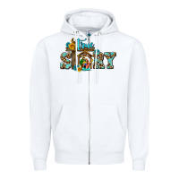 True Story Jesus And Mary Wıth God Zipper Hoodie | Teevron