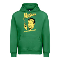 Emerald the marijuana weed Urban Hoodie - linhVisuals