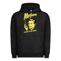 Pigment Black the marijuana weed Urban Hoodie - linhVisuals