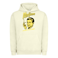 Pigment Pistachio the marijuana weed Urban Hoodie - linhVisuals