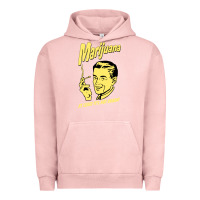 Pigment Salmon the marijuana weed Urban Hoodie - linhVisuals