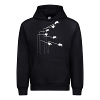 Black the modest mouse Urban Hoodie - linhVisuals
