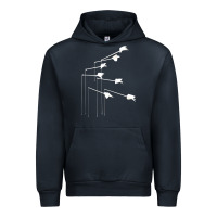 Navy the modest mouse Urban Hoodie - linhVisuals