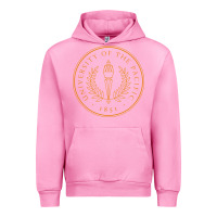 Fuchsia Pink University of the Pacific Urban Hoodie - linhVisuals