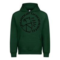Forest Green Purdue University Urban Hoodie - linhVisuals