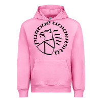 Fuchsia Pink Purdue University Urban Hoodie - linhVisuals