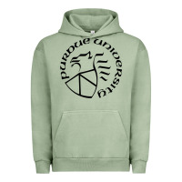Pigment Oil Green Purdue University Urban Hoodie - linhVisuals