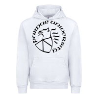 White Purdue University Urban Hoodie - linhVisuals