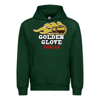 Forest Green Golden Glove Boxing Club, King of the Ring Outfit. Urban Hoodie - linhVisuals