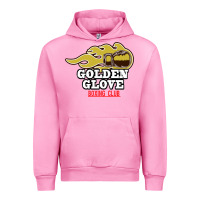 Fuchsia Pink Golden Glove Boxing Club, King of the Ring Outfit. Urban Hoodie - linhVisuals