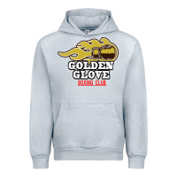Heather Grey Golden Glove Boxing Club, King of the Ring Outfit. Urban Hoodie - linhVisuals