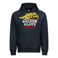 Navy Golden Glove Boxing Club, King of the Ring Outfit. Urban Hoodie - linhVisuals