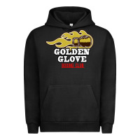 Pigment Black Golden Glove Boxing Club, King of the Ring Outfit. Urban Hoodie - linhVisuals