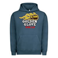 Pigment Midnight Navy Golden Glove Boxing Club, King of the Ring Outfit. Urban Hoodie - linhVisuals