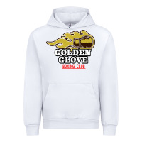 White Golden Glove Boxing Club, King of the Ring Outfit. Urban Hoodie - linhVisuals