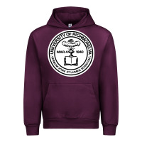 Mauve Wine University of Richmond Urban Hoodie - linhVisuals