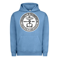 Pigment Pebble Blue University of Richmond Urban Hoodie - linhVisuals