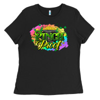 Black pinch proof St. Patrick's  Day Ladies Tee - HowdyJamesFarm