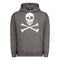 Pigment Tornado skull crossbones Urban Hoodie - linhVisuals
