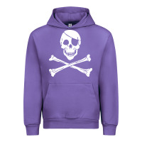 Tulip skull crossbones Urban Hoodie - linhVisuals