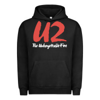 Pigment Black U two unforgettable fire Urban Hoodie - linhVisuals