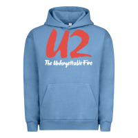 Pigment Pebble Blue U two unforgettable fire Urban Hoodie - linhVisuals
