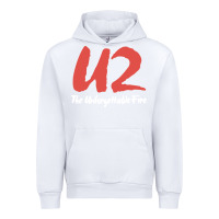 White U two unforgettable fire Urban Hoodie - linhVisuals