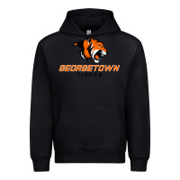 Black georgetown college tiger Urban Hoodie - linhVisuals