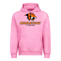Fuchsia Pink georgetown college tiger Urban Hoodie - linhVisuals