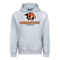 Heather Grey georgetown college tiger Urban Hoodie - linhVisuals