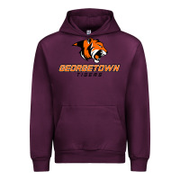 Mauve Wine georgetown college tiger Urban Hoodie - linhVisuals