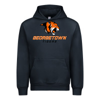 Navy georgetown college tiger Urban Hoodie - linhVisuals