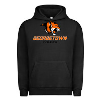 Pigment Black georgetown college tiger Urban Hoodie - linhVisuals