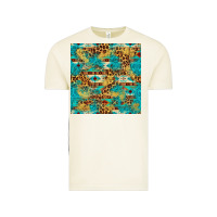 Vintage Arctic western aztec leopard glitter seamless pattern Vintage Tee - FaDigitalArtStudio