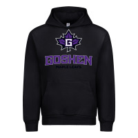 Black goshen college maple leafs2 vectorized Urban Hoodie - linhVisuals