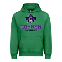 Emerald goshen college maple leafs2 vectorized Urban Hoodie - linhVisuals