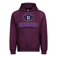 Mauve Wine goshen college maple leafs2 vectorized Urban Hoodie - linhVisuals