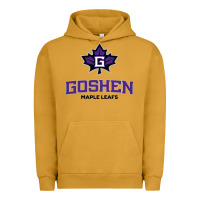 Pigment Peanut Butter goshen college maple leafs2 vectorized Urban Hoodie - linhVisuals