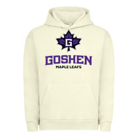 Pigment Pistachio goshen college maple leafs2 vectorized Urban Hoodie - linhVisuals