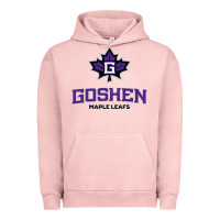 Pigment Salmon goshen college maple leafs2 vectorized Urban Hoodie - linhVisuals