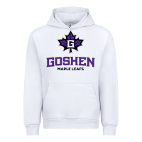 White goshen college maple leafs2 vectorized Urban Hoodie - linhVisuals