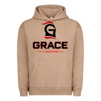 Pigment Burro grace college & seminary lancers1 vectorized Urban Hoodie - linhVisuals