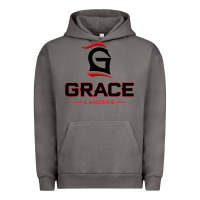 Pigment Tornado grace college & seminary lancers1 vectorized Urban Hoodie - linhVisuals
