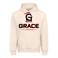 Sandshell grace college & seminary lancers1 vectorized Urban Hoodie - linhVisuals