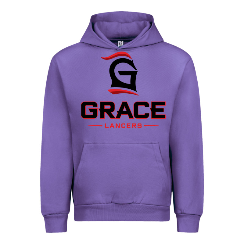 Grace College & Seminary Lancers1 Vectorized Urban Hoodie by linhVisuals | Teevron