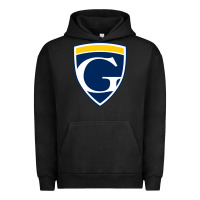 Pigment Black graceland university yellowjackets vectorized Urban Hoodie - linhVisuals