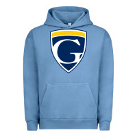 Pigment Pebble Blue graceland university yellowjackets vectorized Urban Hoodie - linhVisuals