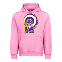 Fuchsia Pink haskell indian Urban Hoodie - linhVisuals
