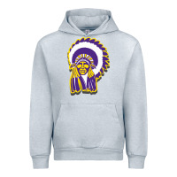 Heather Grey haskell indian Urban Hoodie - linhVisuals